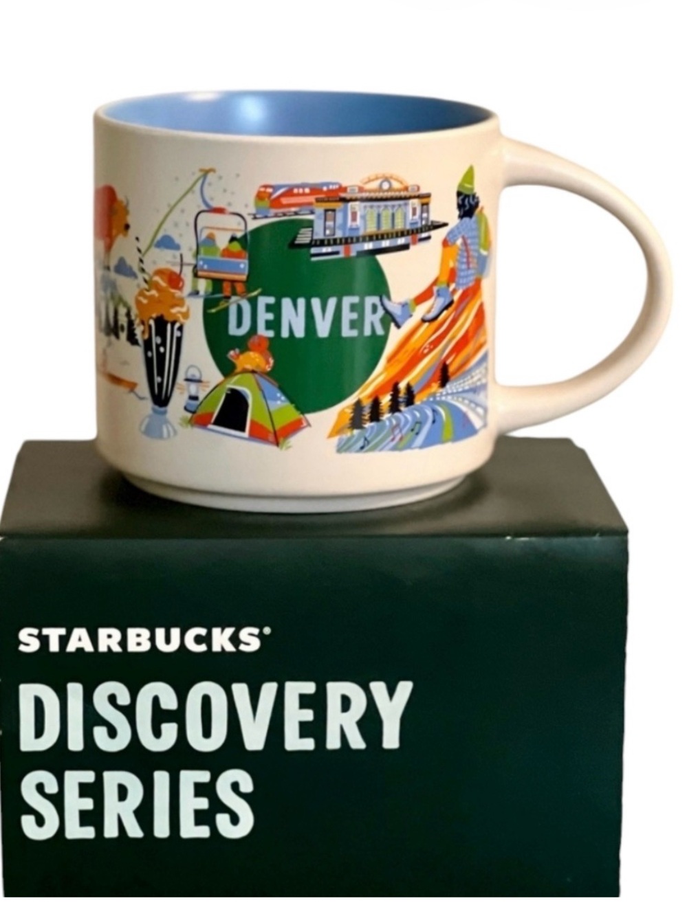 Starbucks NEW 2024 Release Discovery Series DENVER 14oz Mug in Box